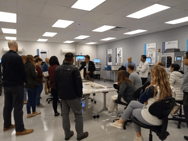 A group at a lyophilization training program.